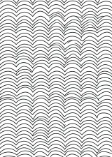 波の塗り絵