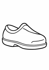 数字ぬりえ・くつ（脳トレ）