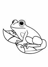 数字ぬりえ・あまがえる（脳トレ）