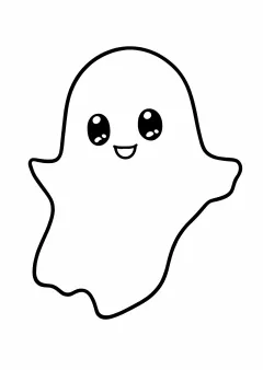 おばけの塗り絵