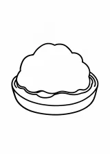 大福の塗り絵