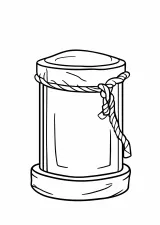 絵馬の塗り絵