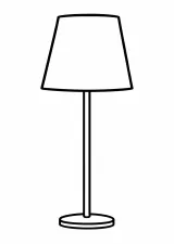 行灯の塗り絵