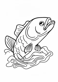 鯉の塗り絵
