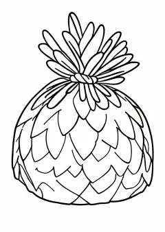 俵の塗り絵