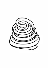 蚊取り線香の塗り絵