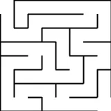 迷路プリント（かんたん・2問目）