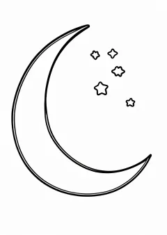 数字ぬりえ・つきとほし（脳トレ）