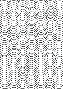 波の塗り絵