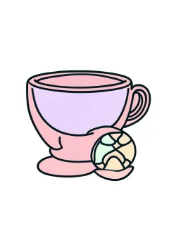数字ぬりえ・けんだま（脳トレ）（見本）